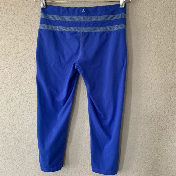 Blue Prana Leggings with Spacedye Stripes - Picture 2 of 4